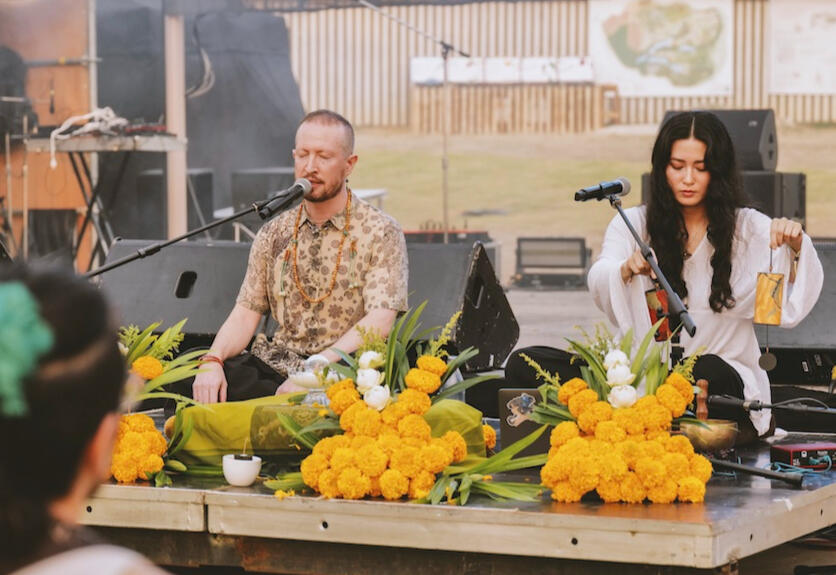 Opening ceremony 2025 with Yuhina Lachungpa (Sikkim)