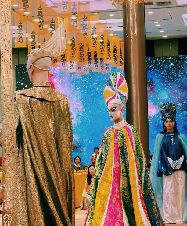Ushnishavijaya Puja, Taipei, 2025. Music direction and offering concept design. With Haus of Dimensions. Photo by Manbo Key